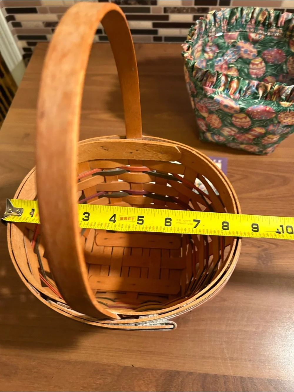 Vintage Longaberger Easter Basket with Liner